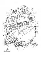 ECHAPPEMENT 1 pour Yamaha SV1200Y de 2002