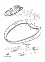 GUNWALE & MAT pour Yamaha SV1200Y de 2001