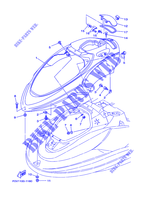 ENGINE HATCH 1 pour Yamaha XA1200 de 2001