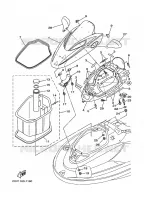 ENGINE HATCH 2 pour Yamaha XA1200 de 2001