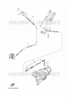 CABLE DE COMMANDE pour Yamaha VX1100C-M de 2013