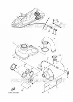 ECHAPPEMENT 4 pour Yamaha VX1100C-M de 2013