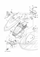 ENGINE HATCH 2 pour Yamaha VX1100C-M de 2013