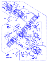 ALTERNATIVE ADMISSION / COMPTEUR pour Yamaha FZR1000F de 1994