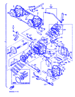 CARBURATEUR pour Yamaha FZR600H (67KW) de 1991