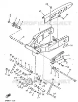 BRAS ARRIERE pour Yamaha FZR600N (20KW) de 1991