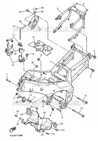 CADRE pour Yamaha FZR600R de 1995