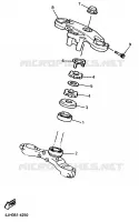 DIRECTION pour Yamaha FZR600R de 1995