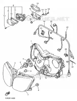 PHARE  pour Yamaha FZR600R de 1995
