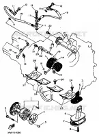 POMPE A HUILE pour Yamaha FZR750R de 1989