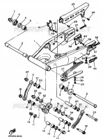BRAS ARRIERE pour Yamaha FZR750R de 1989