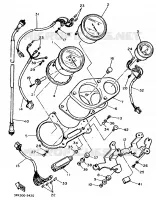 COMPTEUR  pour Yamaha FZR750R de 1989