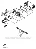 FEU ARRIERE pour Yamaha FZR750R de 1989