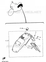 ALTERNATIVE PHARE pour Yamaha FZR750R de 1989