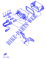 PIÈCES OPTIONNELLES pour Yamaha FZR750R de 1990