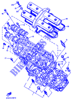 CULASSE pour Yamaha FZR750RW de 1989