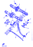 ARBRE A CAMES / CHAINE DE DISTRIBUTION pour Yamaha FZR750RW de 1989