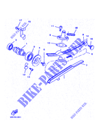 ARBRE A CAMES / CHAINE DE DISTRIBUTION pour Yamaha YP125E de 1998