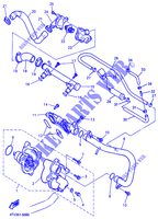 POMPE A EAU / DURITES pour Yamaha YZF600R de 1998