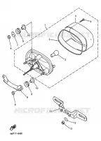 FEU ARRIERE pour Yamaha YZF600R de 1998