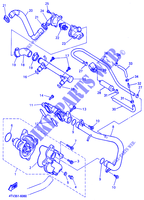 POMPE A EAU / DURITES pour Yamaha YZF600R de 1998