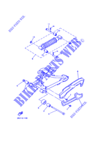 BRAS OSCILLANT / AMORTISSEUR pour Yamaha PW80 de 1997