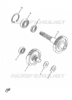TRANSMISSION pour Yamaha CW50RS de 1997