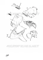GARDE BOUE pour Yamaha CW50RS de 1997