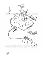 RESERVOIR A ESSENCE pour Yamaha CW50RS de 1997