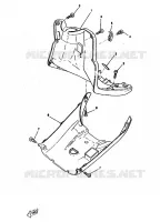 PROTEGE JAMBES pour Yamaha CW50RS de 1997