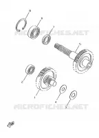 TRANSMISSION pour Yamaha CW50RS de 1997