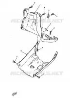 PROTEGE JAMBES pour Yamaha CW50RS de 1997