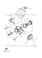 POMPE A HUILE pour Yamaha V110 de 1997