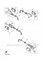 CLIGNOTANT pour Yamaha XJ600N de 1997