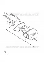 FEU ARRIERE pour Yamaha VMX12 de 1996