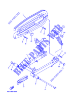 BRAS OSCILLANT / AMORTISSEUR pour Yamaha T105E de 1996