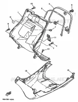 PROTEGE JAMBES pour Yamaha YA50R de 1996
