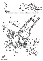 CADRE pour Yamaha DT200R de 1995