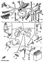 ELECTRIQUE 1 pour Yamaha DT200R de 1995