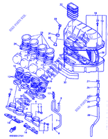 ADMISSION pour Yamaha YZF750R de 1994
