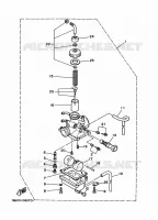 ã‚­ãƒ¤ãƒ–ãƒ¬ã‚¿ pour Yamaha DT50LC de 1993