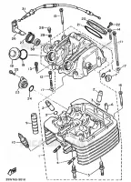CULASSE pour Yamaha TT600 de 1993