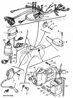 ELECTRIQUE 1 pour Yamaha TT600 de 1993
