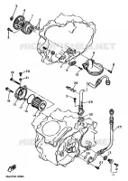 POMPE A HUILE pour Yamaha TT600 de 1993