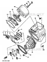 ADMISSION pour Yamaha WR250Z de 1991