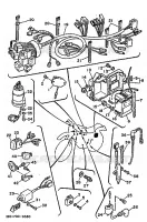 ELECTRIQUE 1 pour Yamaha TT250 de 1990