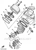 ADMISSION pour Yamaha YZ125 de 1989