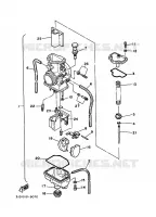 CARBURATEUR pour Yamaha YZ125 de 1989