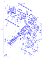 PIÈCES OPTIONNELLES   CARBURATEUR pour Yamaha FZ750 de 1988