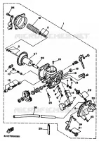 CARBURATEUR pour Yamaha XV250 de 1988